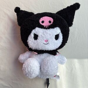 NWT Sanrio Kuromi 15 Inch Fluffy Weighted Plush Hello Kitty